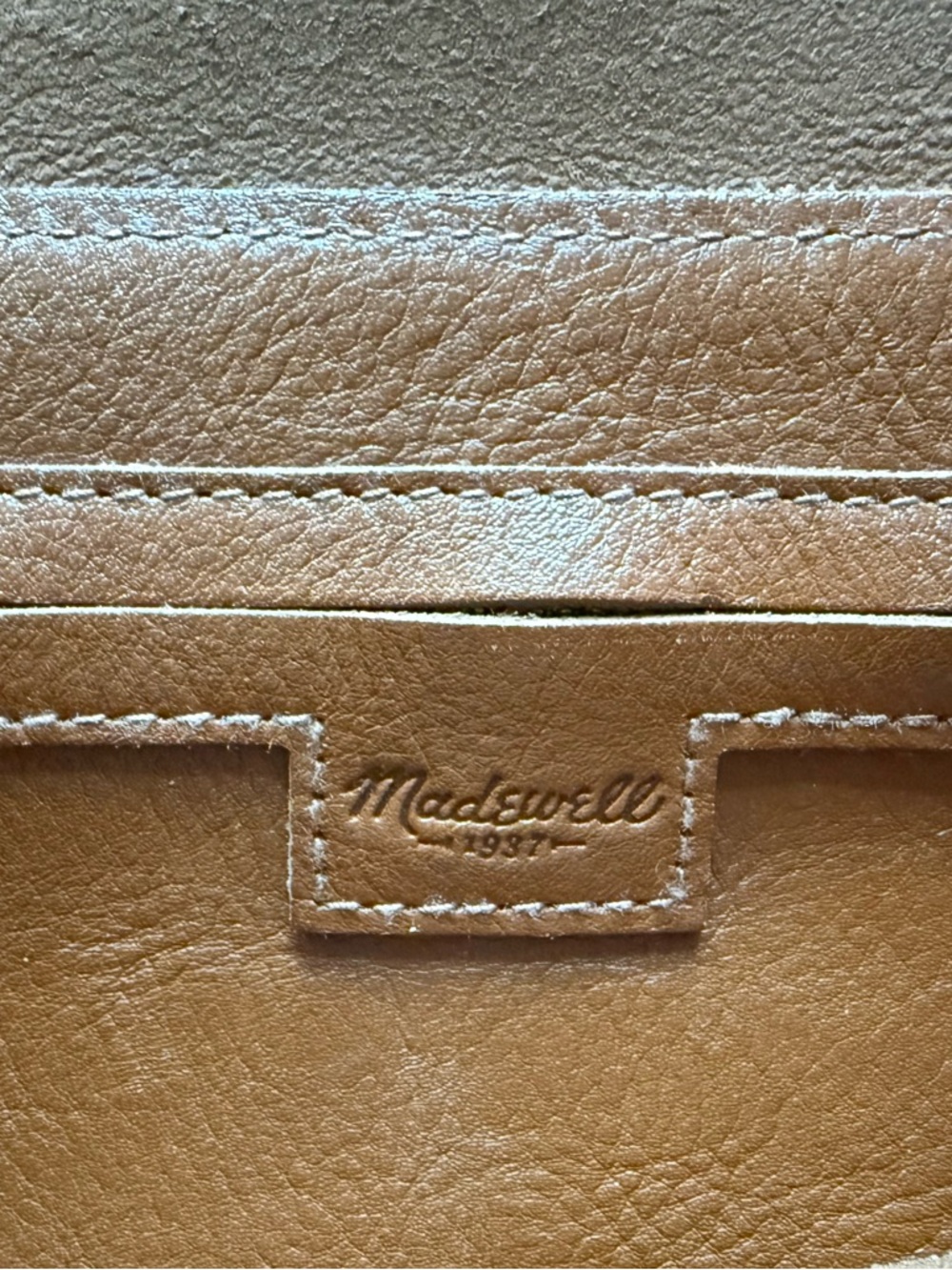 Classic Brown Leather Tote Bag - Picture 6 of 13